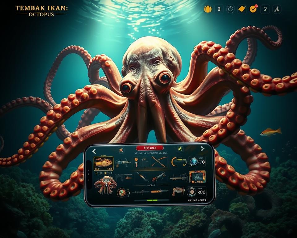 Sensasi Main Tembak Ikan King Octopus di HP